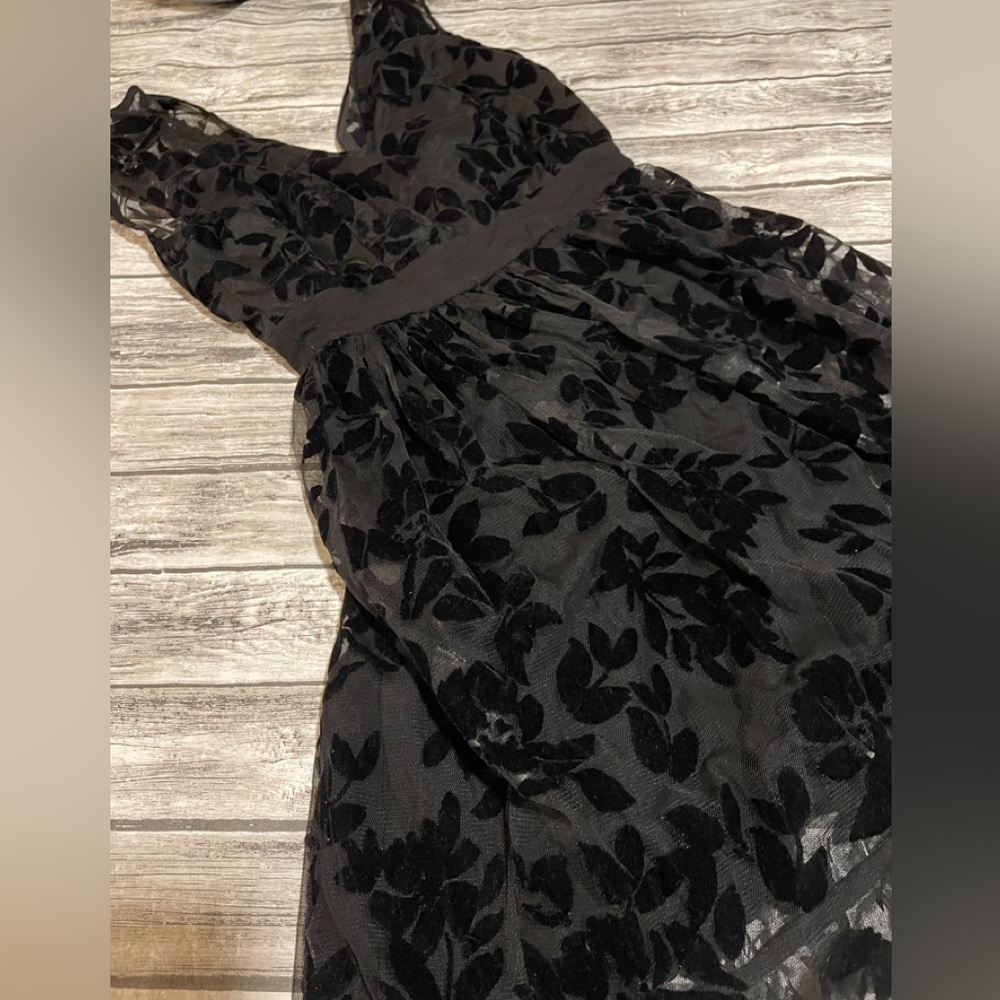 Altar'd State Black Floral Dress